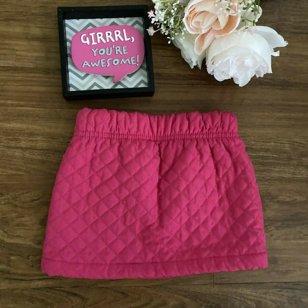 Genuine Kids by OshKosh 18 Mo Pink Quilted Skirt - Picture 2 of 12